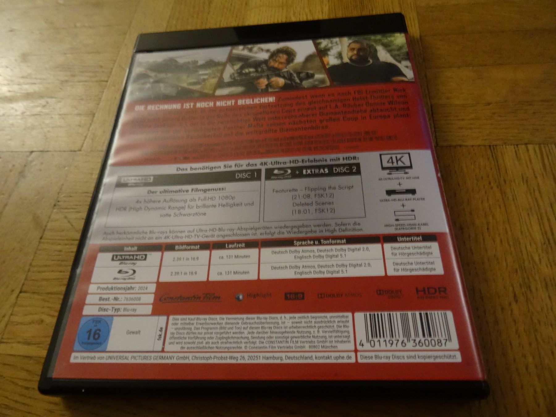 Tutti i DVDs: Criminal Squad 2 4K ULTRA UHD Blu-ray – Usato da Olten venduto da Disc-Verkauf 2