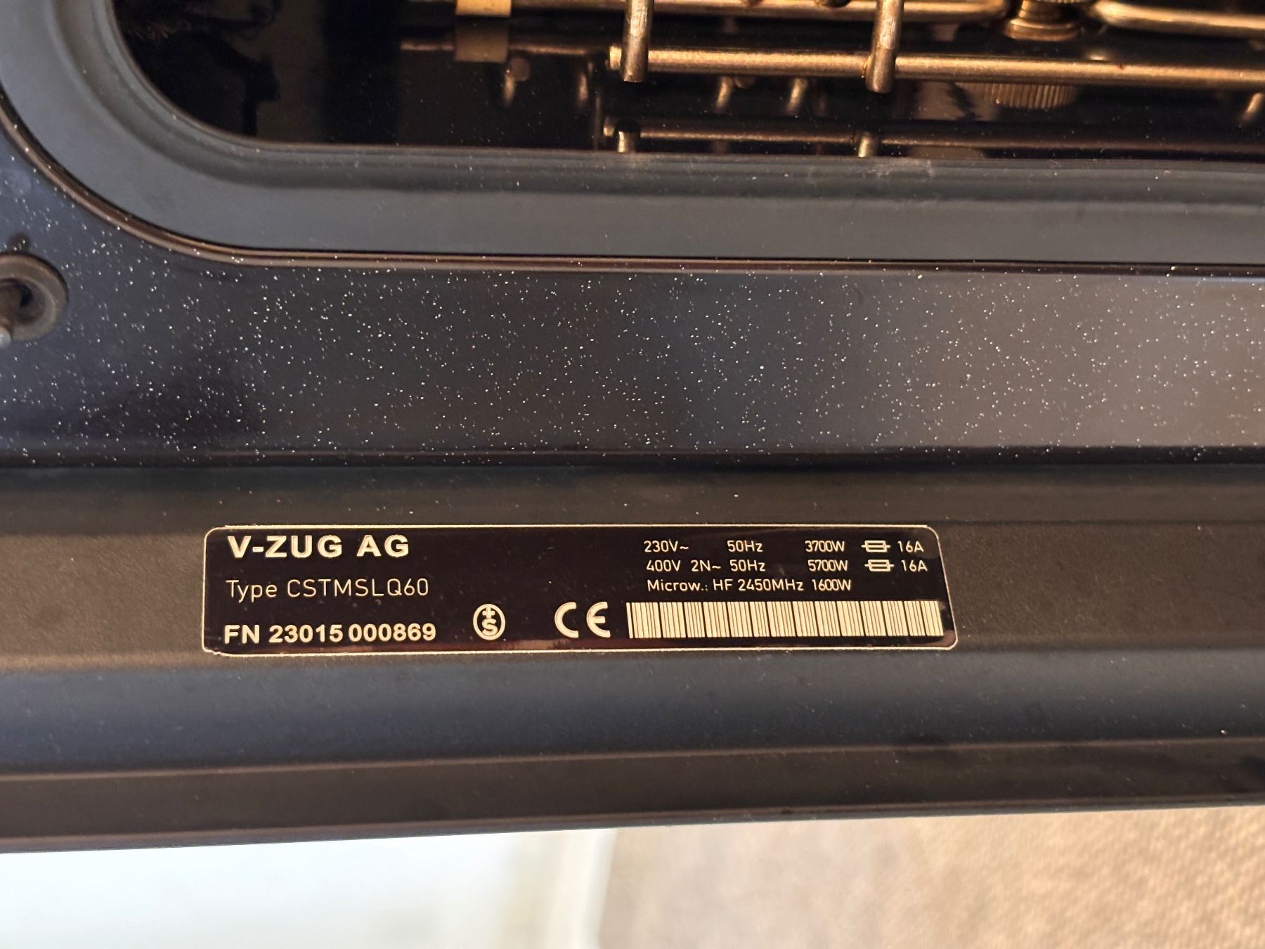 V-Zug Forni: V-Zug, Combi-Steam MSLQ – Usato da Buttwil venduto da Shases 3