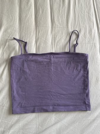 Cute Lilac Crop Top Size M - Perfect for Summer Days! ☀️
