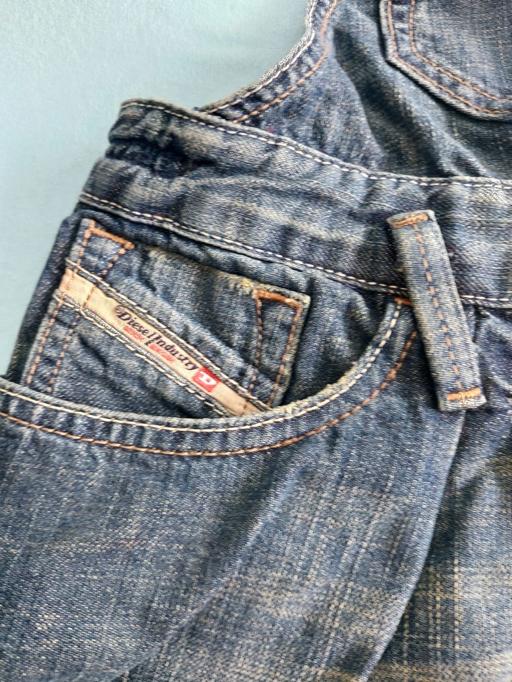 Diesel Pantaloni: salopette Diesel jeans – Usato da tenero venduto da Mam74 1