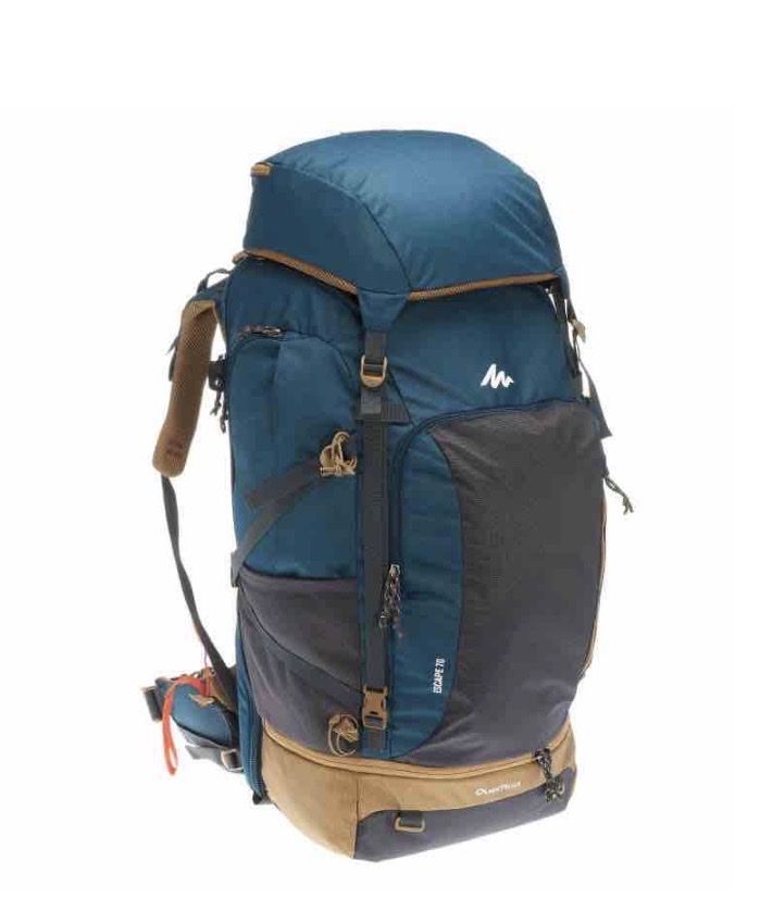 Decathlon Zaini: Quechua Trekking Rucksack 70L – Usato da zürich venduto da lucie683101