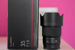 Panasonic Lumix S 35mm f/1.8, neuwertig