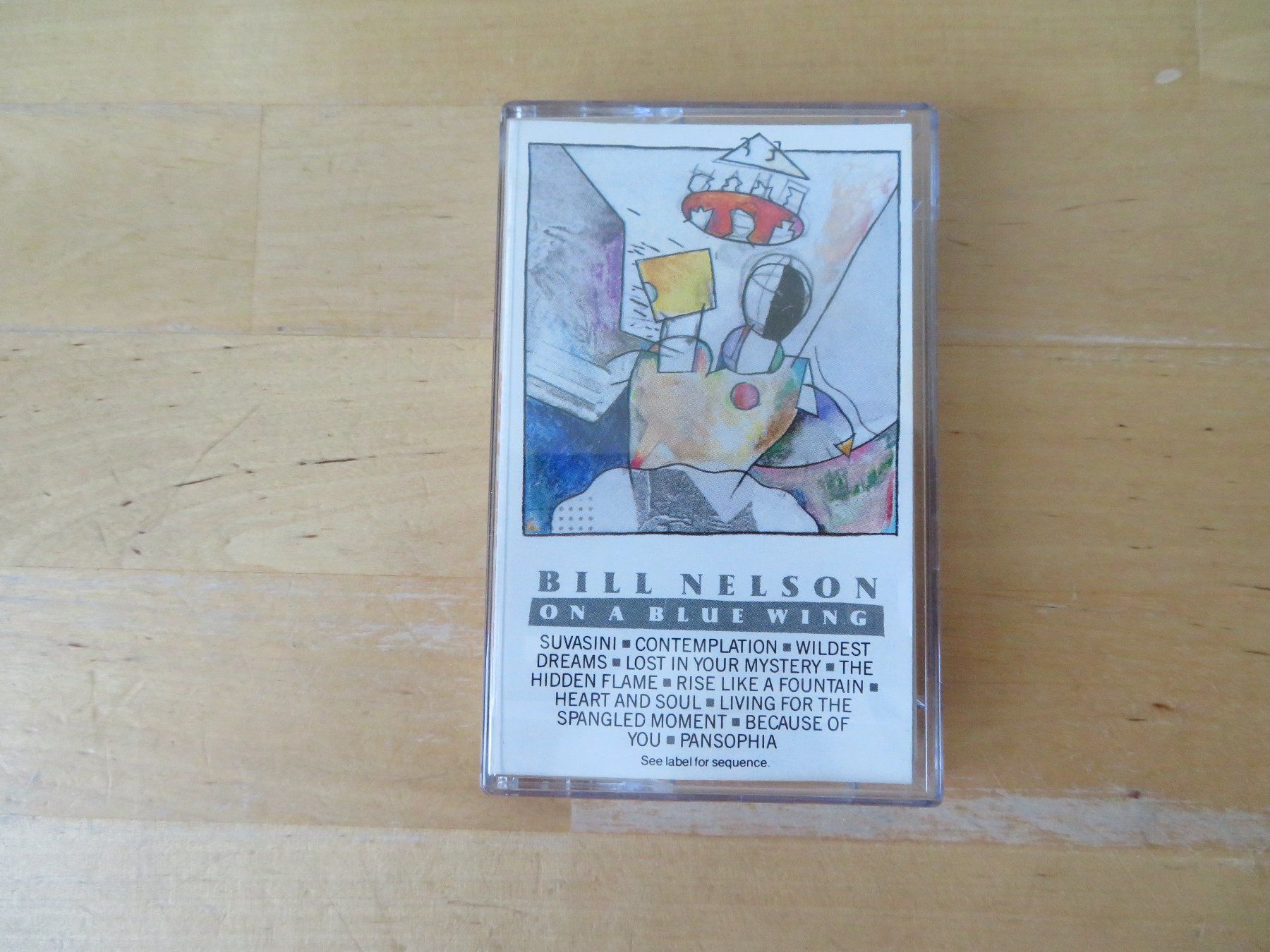 Cassettes audio: BILL NELSON "On a blue Wing" – D'occasion à zürich par Goldimmund