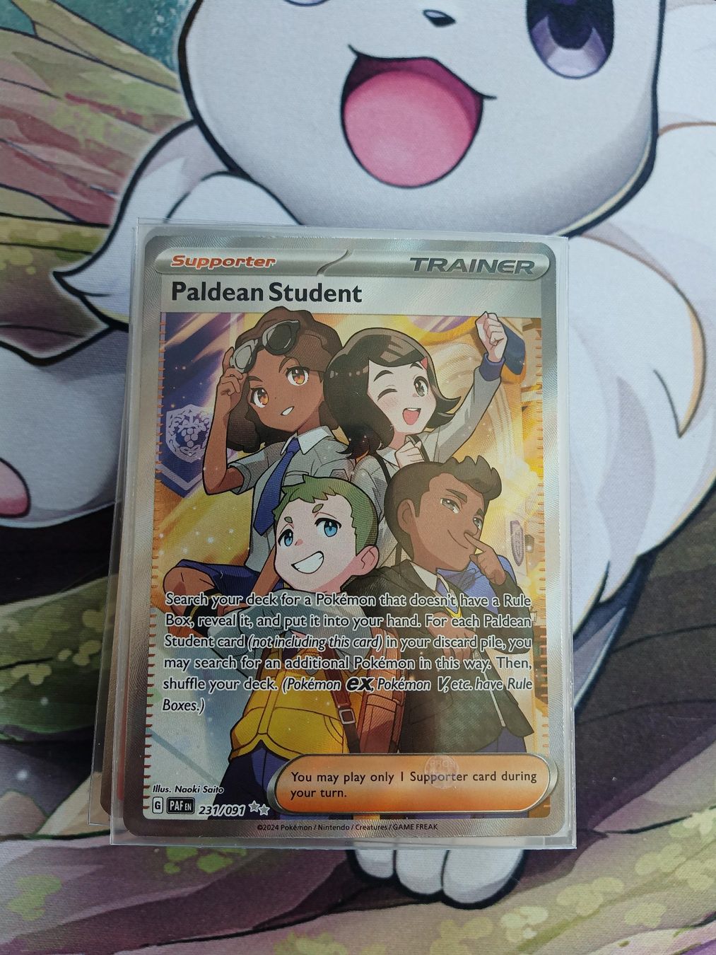Pokémon Carte collezionabili: Paldean Student - Full Art – Usato da Altstätten SG venduto da GGsGameshop