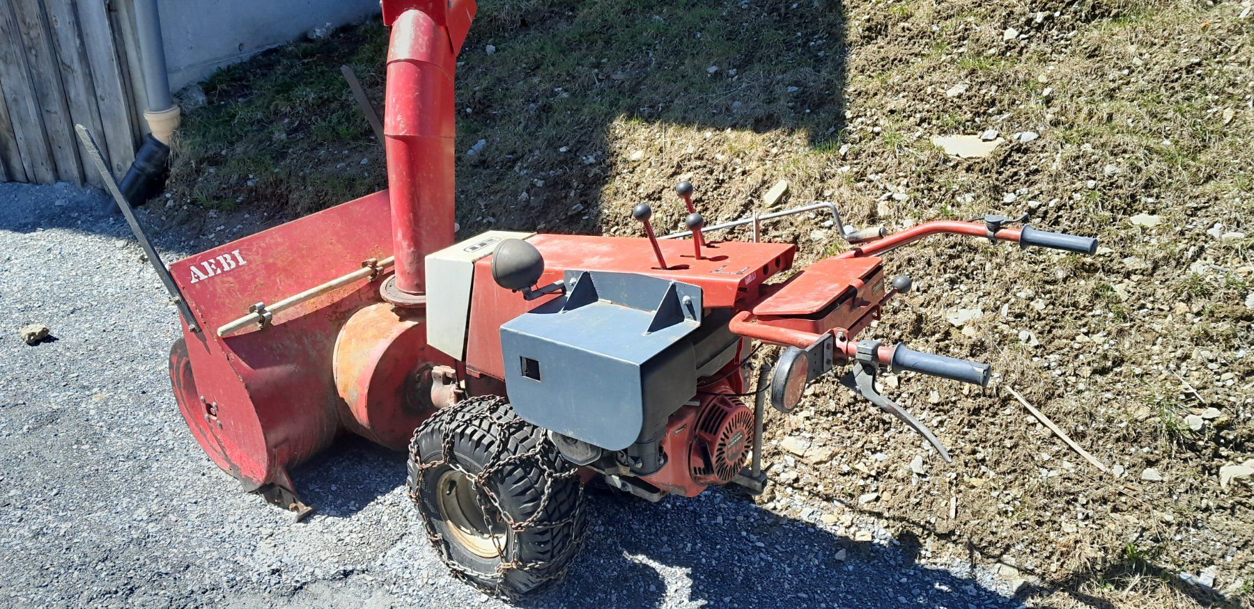 Aebi Sgombero neve: Schneefräse Aebi km 51 – Difettoso da Thalkirch venduto da Wyssen
