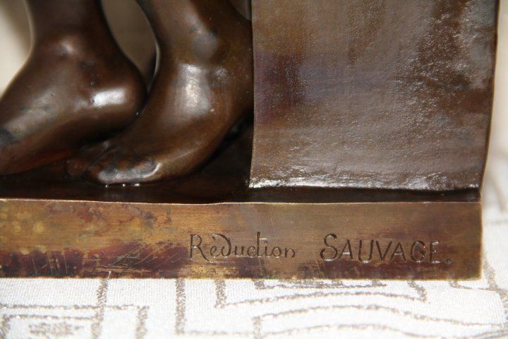 Skulpturen & Statuen: Antique sculpture en bronze 9kg . – Gebraucht aus Praz (Vully) von pikuluka1 9