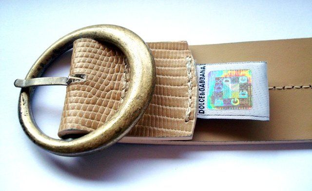 Dolce & Gabbana Cinture: Dolce & Gabbana, D&G Gürtel, NP 450.00 – Usato da Stehrenberg venduto da AB-C 3