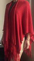 Poncho/ Schal One Size