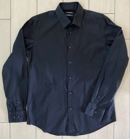 Chemise Esprit, noire, 39/40