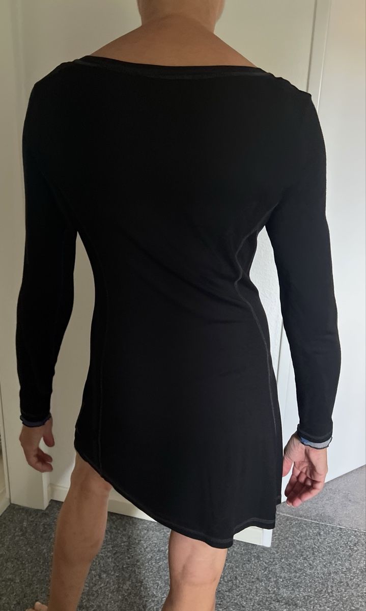 Biba Vestiti: Biba Kleid langarm schwarz gemustert – Usato da Kaiseraugst venduto da muddy_fox 2