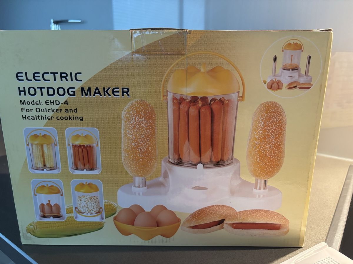 Appareils de cuisine: Hotdog / Popcorn Maschine – Neuf (Voir description) à Schwerzenbach par Gingerella30