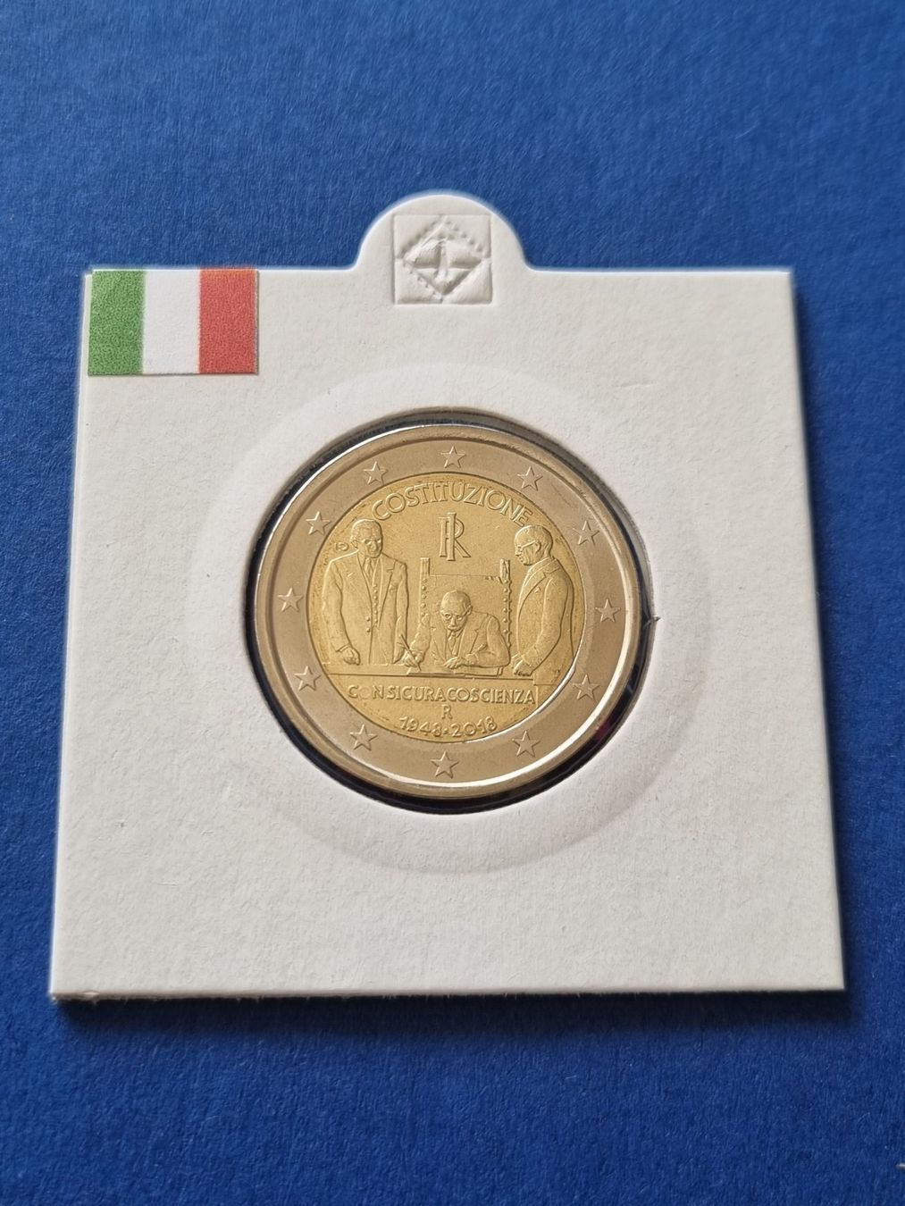 Alle Münzen: 2 Euro Italien 2018 Constitution – Neu (gemäss Beschreibung) aus Unterägeri von Ferreira_81