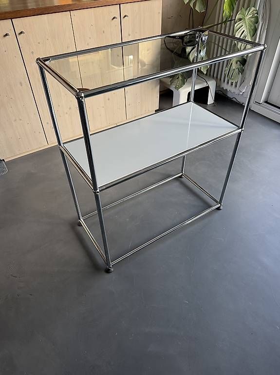 Scaffali: USM Haller Original mit Glasplatte – Usato da Therwil venduto da Christian1919 1
