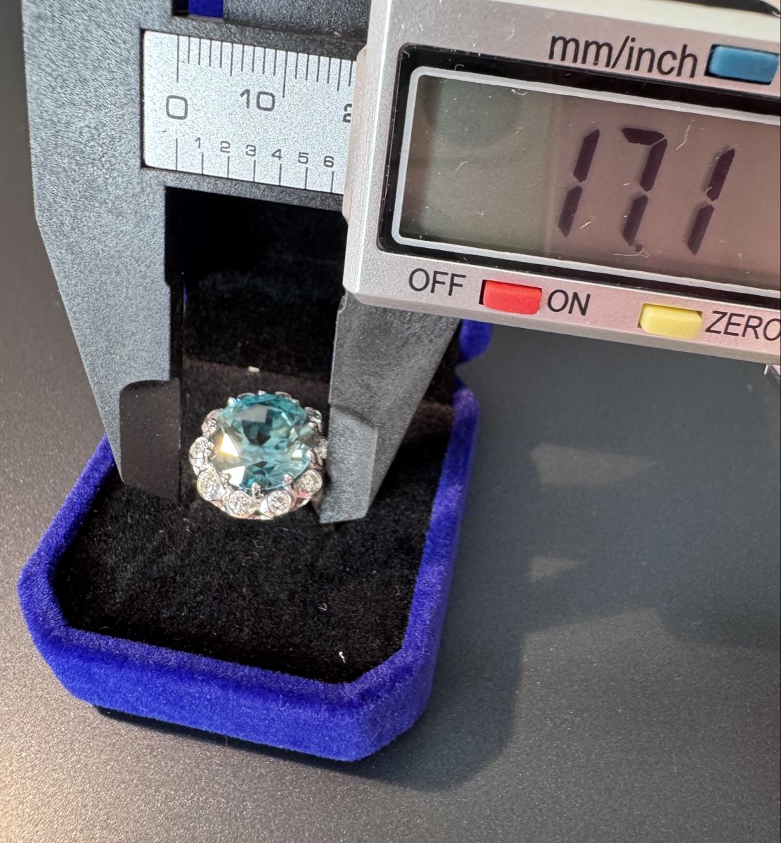 Ringe: Ring Zirkon Gold 750 – Gebraucht aus Au ZH von parabellum60 8