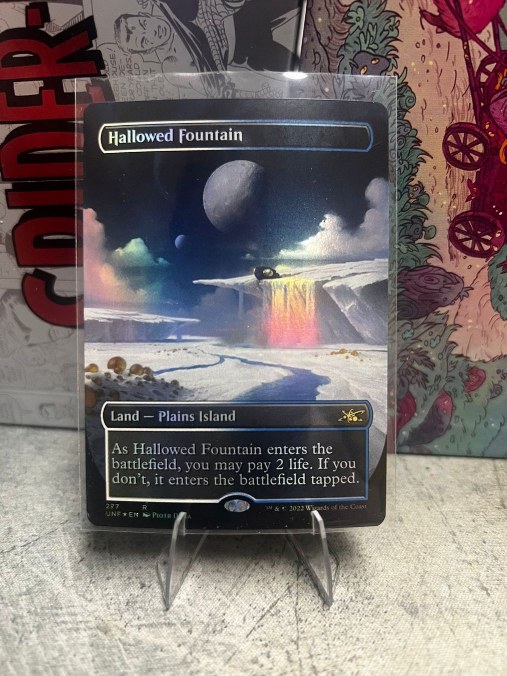 Magic The Gathering Carte collezionabili: Hallowed Fountain Foil – Nuovo (secondo la descrizione) da Wilen b. Wollerau venduto da GarruksShop