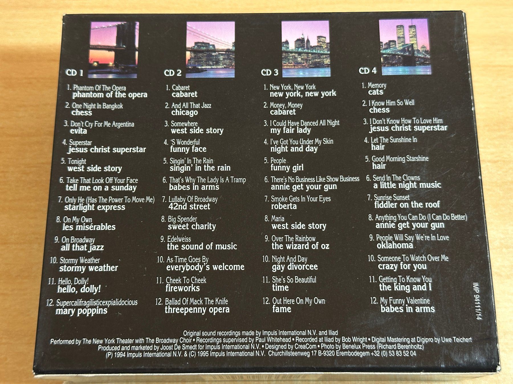 CD: Musical Highlights On Broadway - 4 CD – Usato da Rikon im Tösstal venduto da Alpenmutz 1