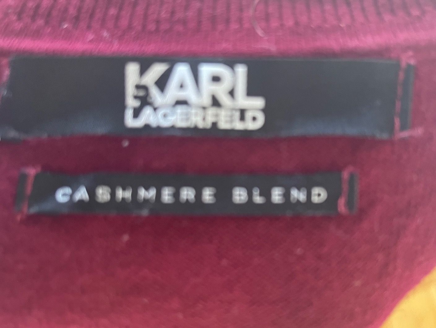Karl Lagerfeld Pullover & Sweatshirts: Karl Lagerfeld Pullover mit Kaschmiranteil u. Glitzersteine – Neu (gemäss Beschreibung) aus Kreuzlingen von shopaholicatheart_2 2