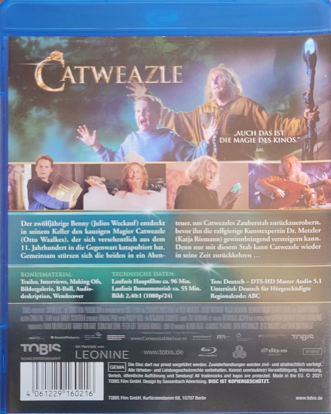 Tutti i DVDs: Catweazle [Blu-ray] – Nuovo (secondo la descrizione) da Laupen ZH venduto da Moviesammler 2
