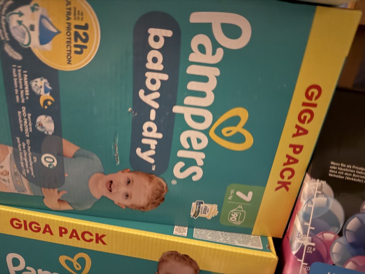 Pampers Secchi per pannolini & Pannolini: Pampers Grösse 6 und 7 – Nuovo e nell'imballaggio originale da Dietikon venduto da ahmet95 2