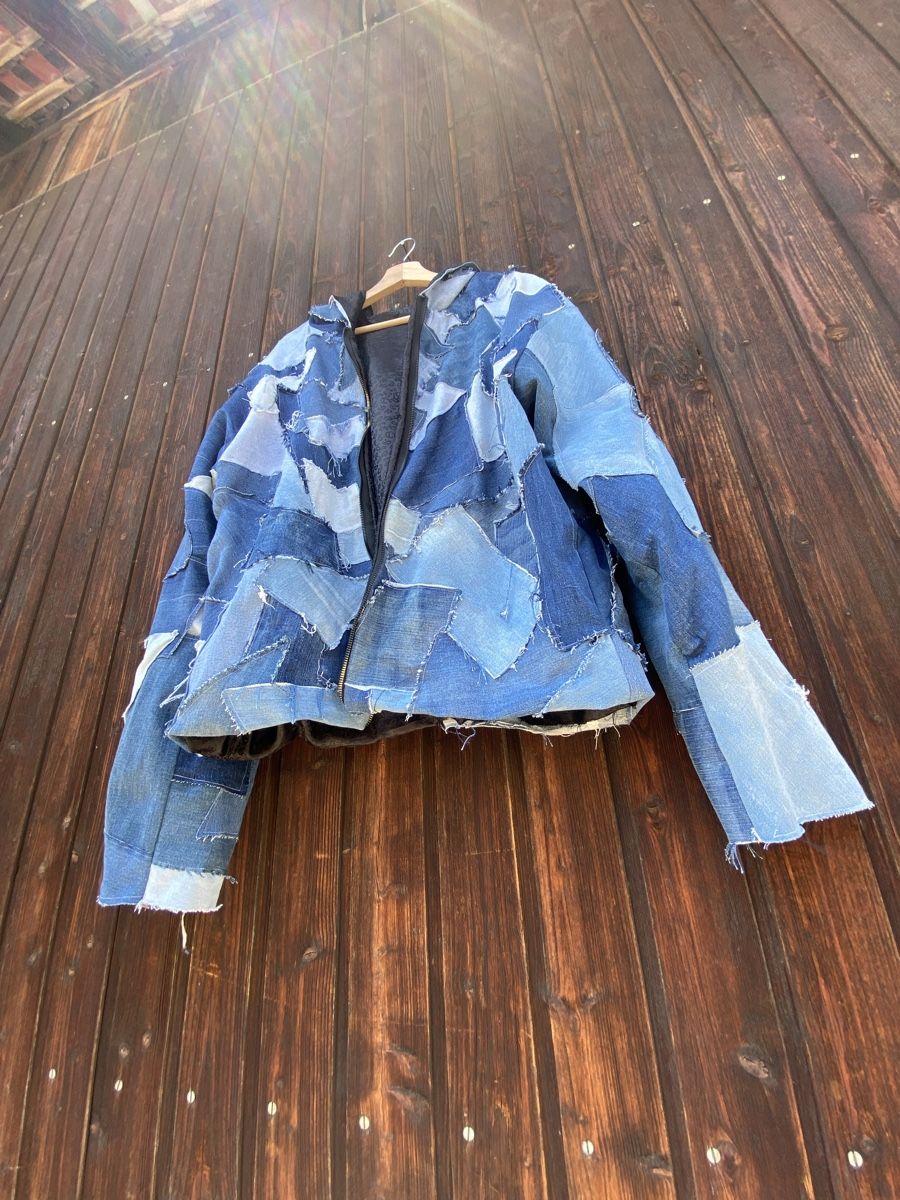 Giacche: Coole Patchwork Jeansjacke Grösse M – Nuovo e nell'imballaggio originale da lommis venduto da inf_thv8 2