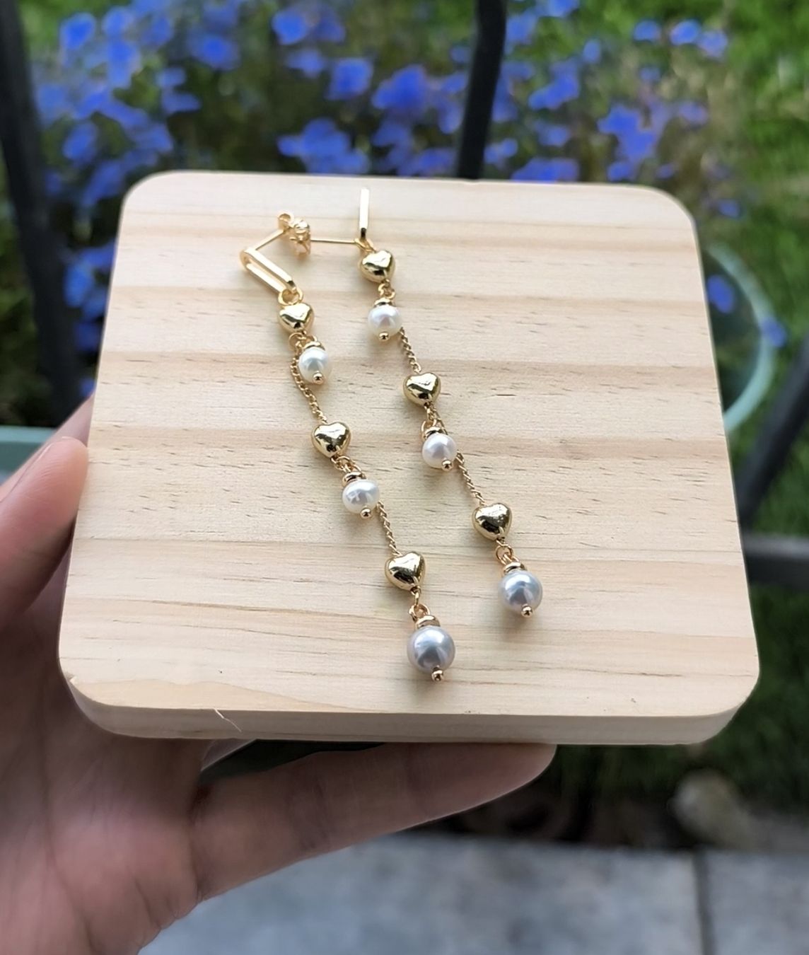 Orecchini pendenti & Orecchini a lobo: Boucles d'oreilles de perles faits main  – Nuovo (secondo la descrizione) da Ursy venduto da tan_8qdl