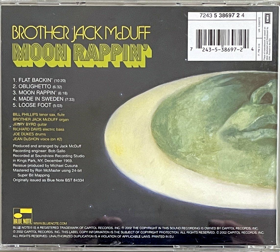 CDs: Brother Jack McDuff - Moon Rappin' – Gebraucht aus Savagnier von Ne2065 1