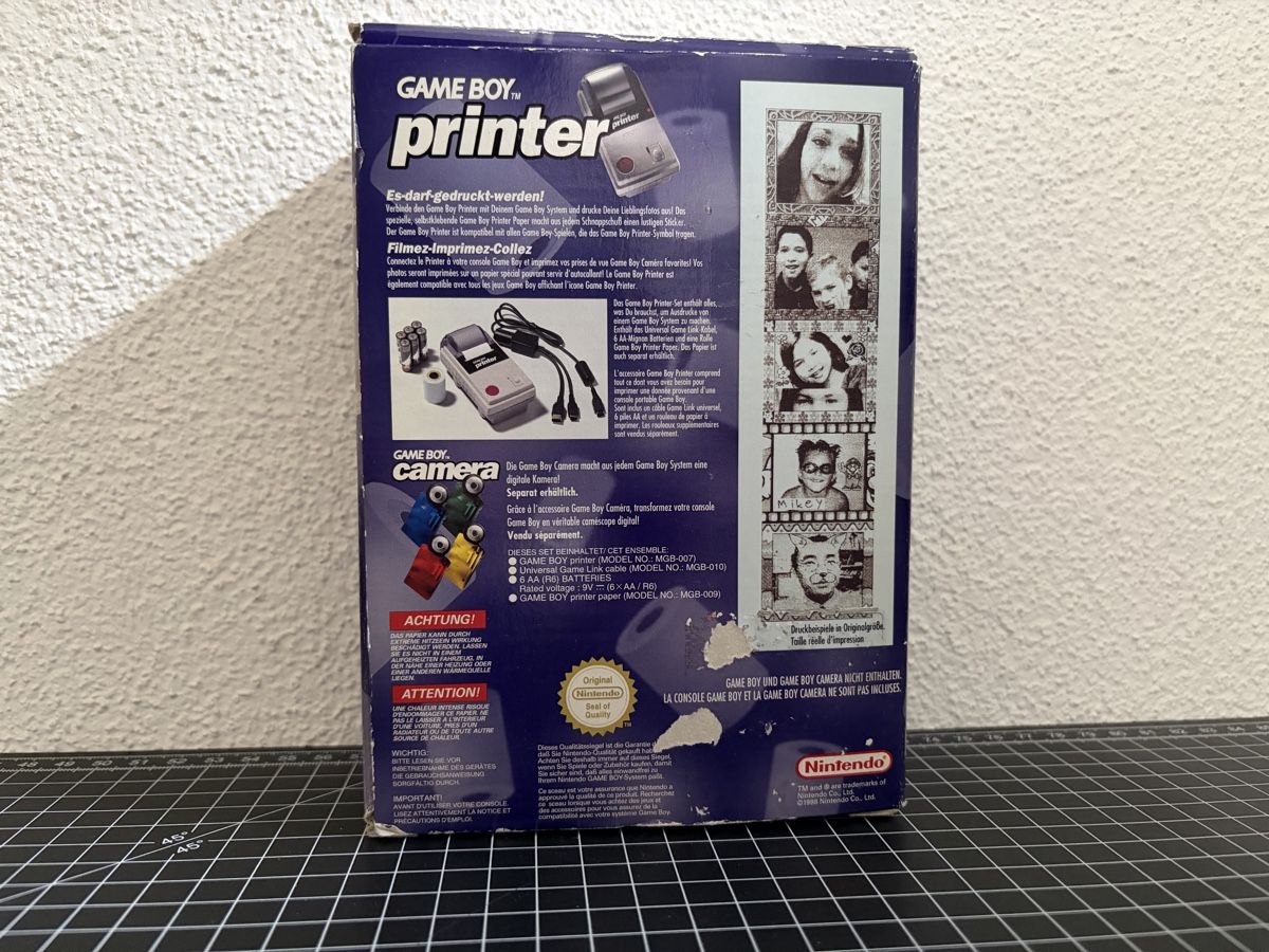 Nintendo Spiele: Nintendo Game Boy Printer und Kamera mit OVP – Gebraucht aus Rorschacherberg von TheCollector159 4