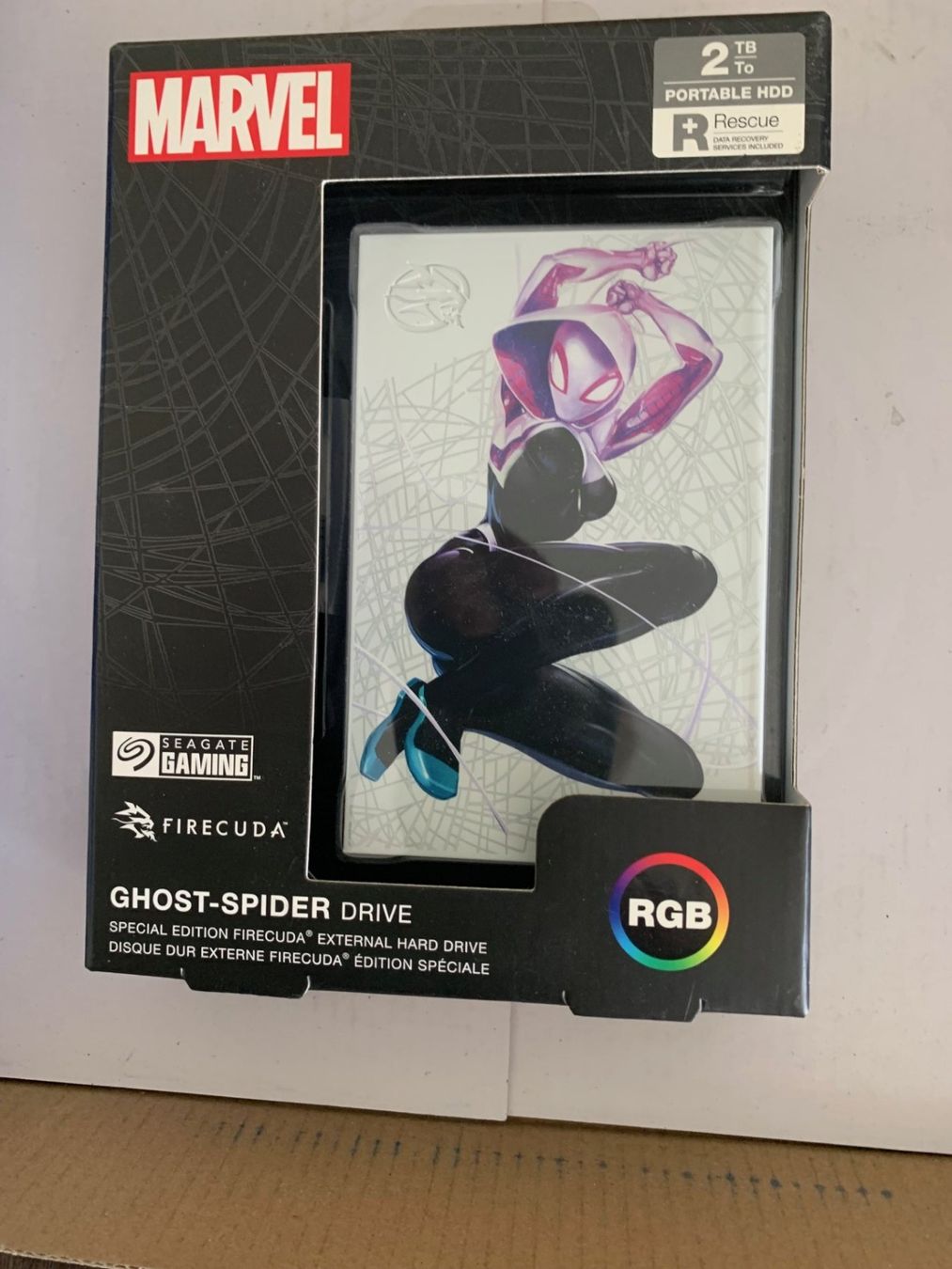 Dischi rigidi: Seagate FireCuda Ghost-Spider 2TB externe HDD Neu – Nuovo e nell'imballaggio originale da Emmen venduto da newcar4you 1