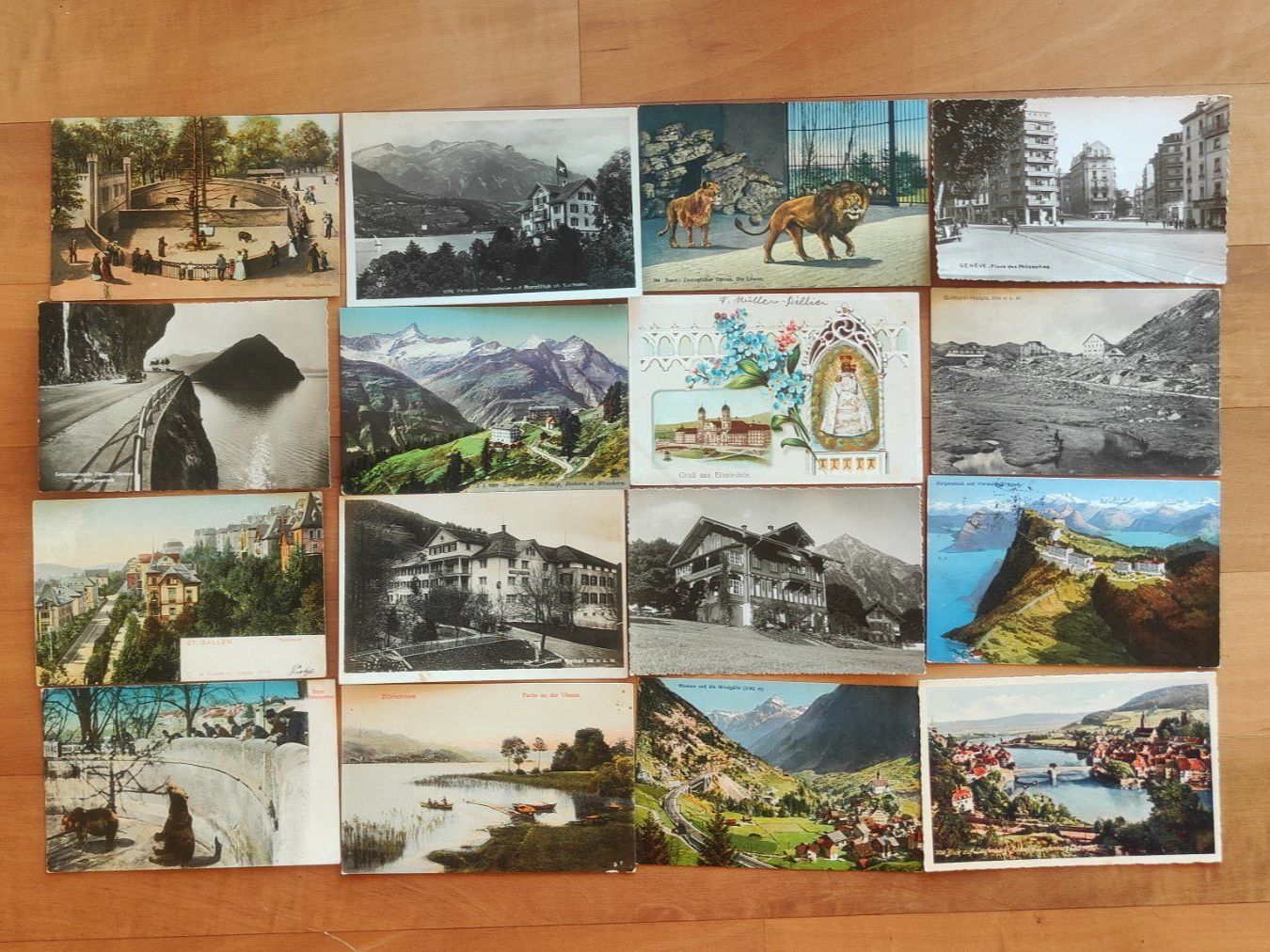 Cartes postales: Super Posten, Lot mit 170 kleinformatigen CH Ansichtskarten – D'occasion à St. Erhard par Chaeferli6 5