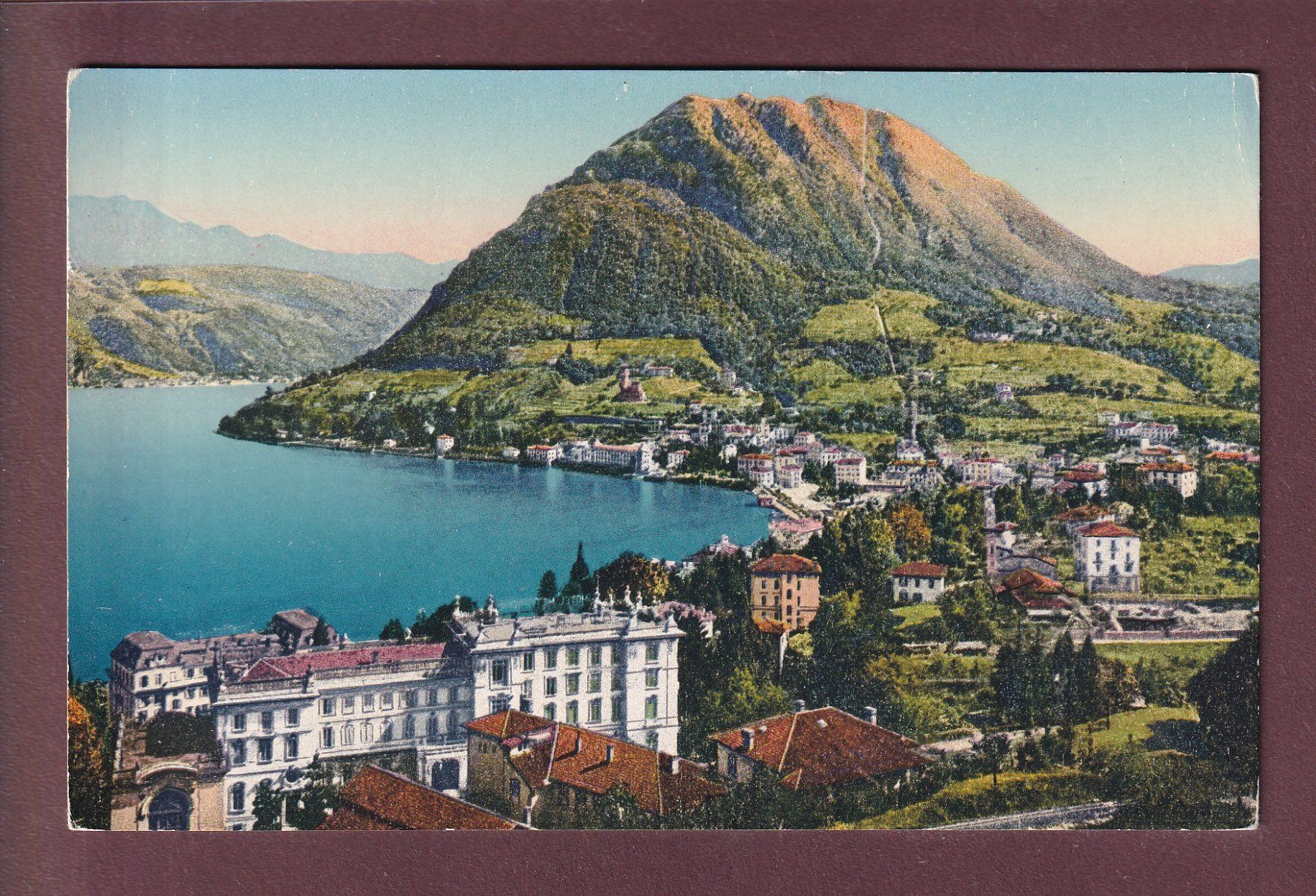 Ansichtskarten: LUGANO – Gebraucht aus Pully von nicecards