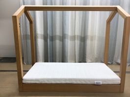Montessori Bett mit Matratze