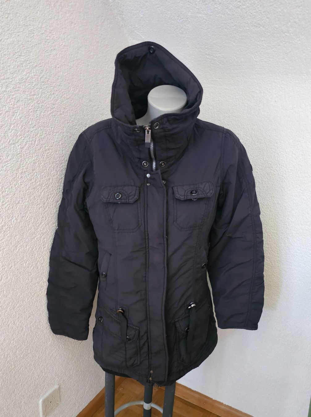 Mäntel: Tolle Long Jacke / Mantel Gr. 38 Schwarz – Gebraucht aus Füllinsdorf von Sunnebliemli7 1