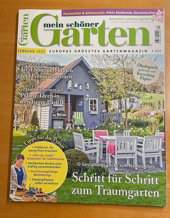 Mein schöner Garten Magazin Februar 2022 Kaufen auf Ricardo