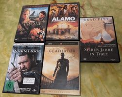 DVD Set Nr.4 ( Troja, Alamo, Gladiator, Robin Hood, Tiebet)