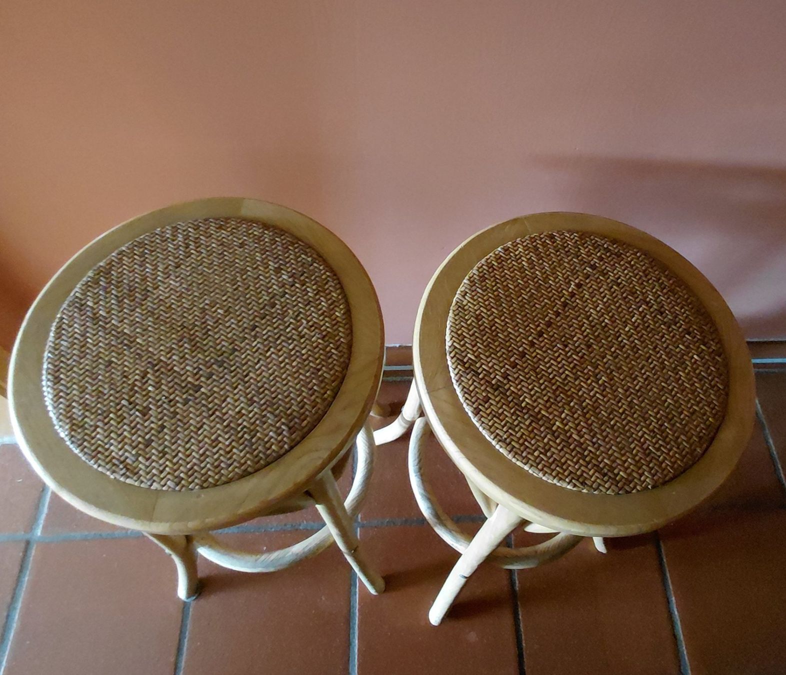 Chaises: 2  Barstühle Bambus – D'occasion à Ossingen par Schaffhausen333 1