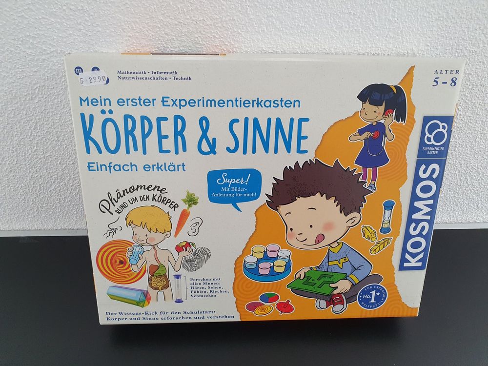 KOSMOS Experimentierkasten Super-Sinne (Neu und originalverpackt) in