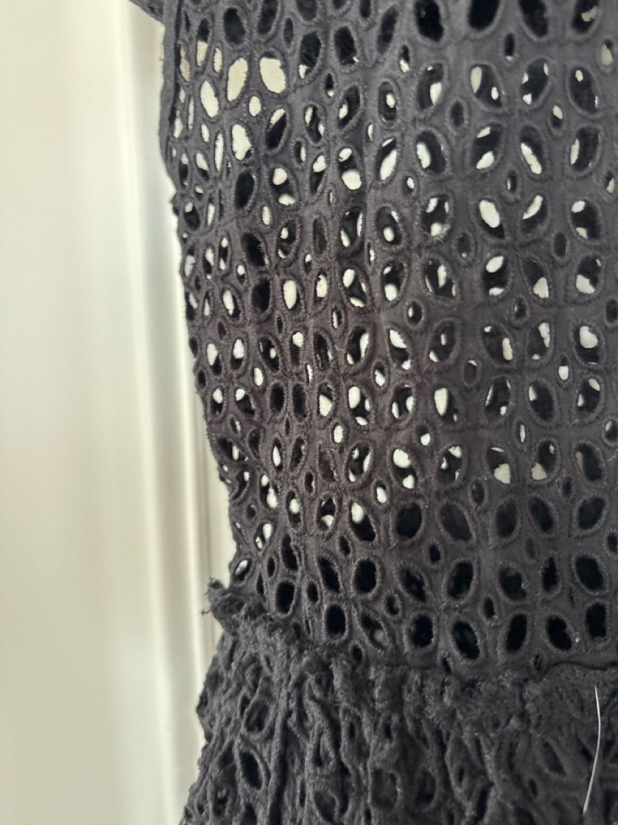 Zara Vestiti: Robe noire guipure avec brassière intégrée  – Usato da Genève venduto da bha_jcf5 1