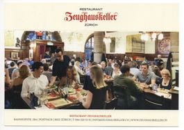 ZÜRICH Werbung Restaurant Zeughauskeller