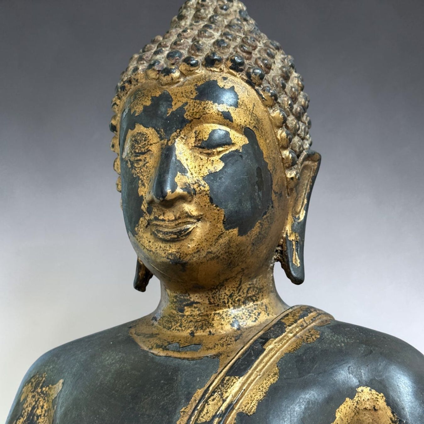 Skulpturen & Statuen: Bronze Buddha Thailand 59cm Sukhothai Stil 18.5kg Unikat – Gebraucht aus Hilpoltstein von asienlifestyle888 2