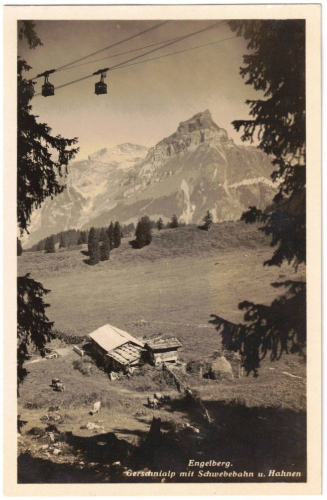 Cartoline postali: Engelberg - Luftseilbahn Gerschnialp--Trübsee – Usato da Binningen venduto da Mountainrider