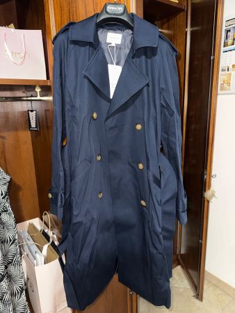 Trench Scott Navy 36 Sezane
