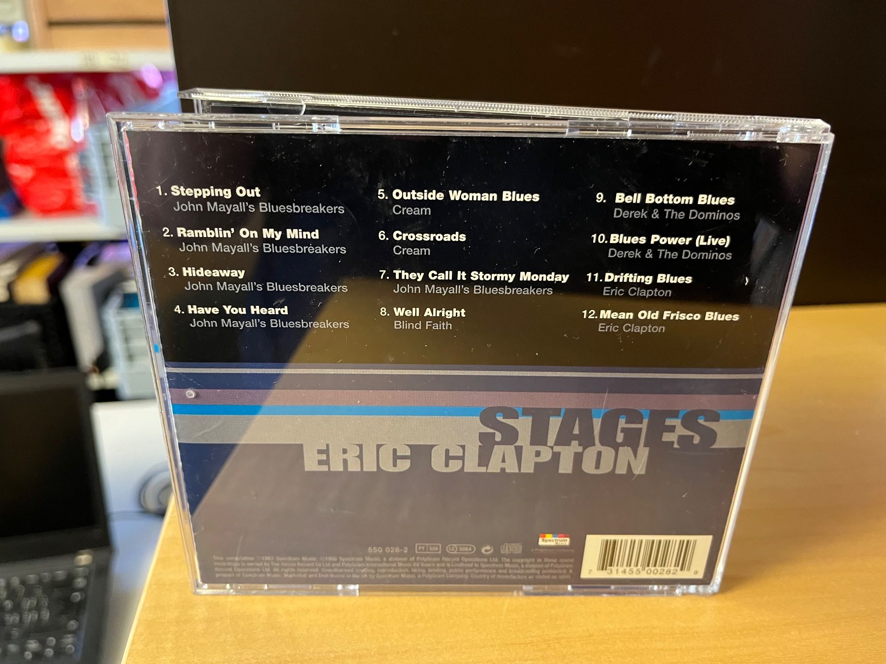 CD: Eric Clapton - Stages - HJ42B – Usato da Küsnacht ZH venduto da swisssales.net 1