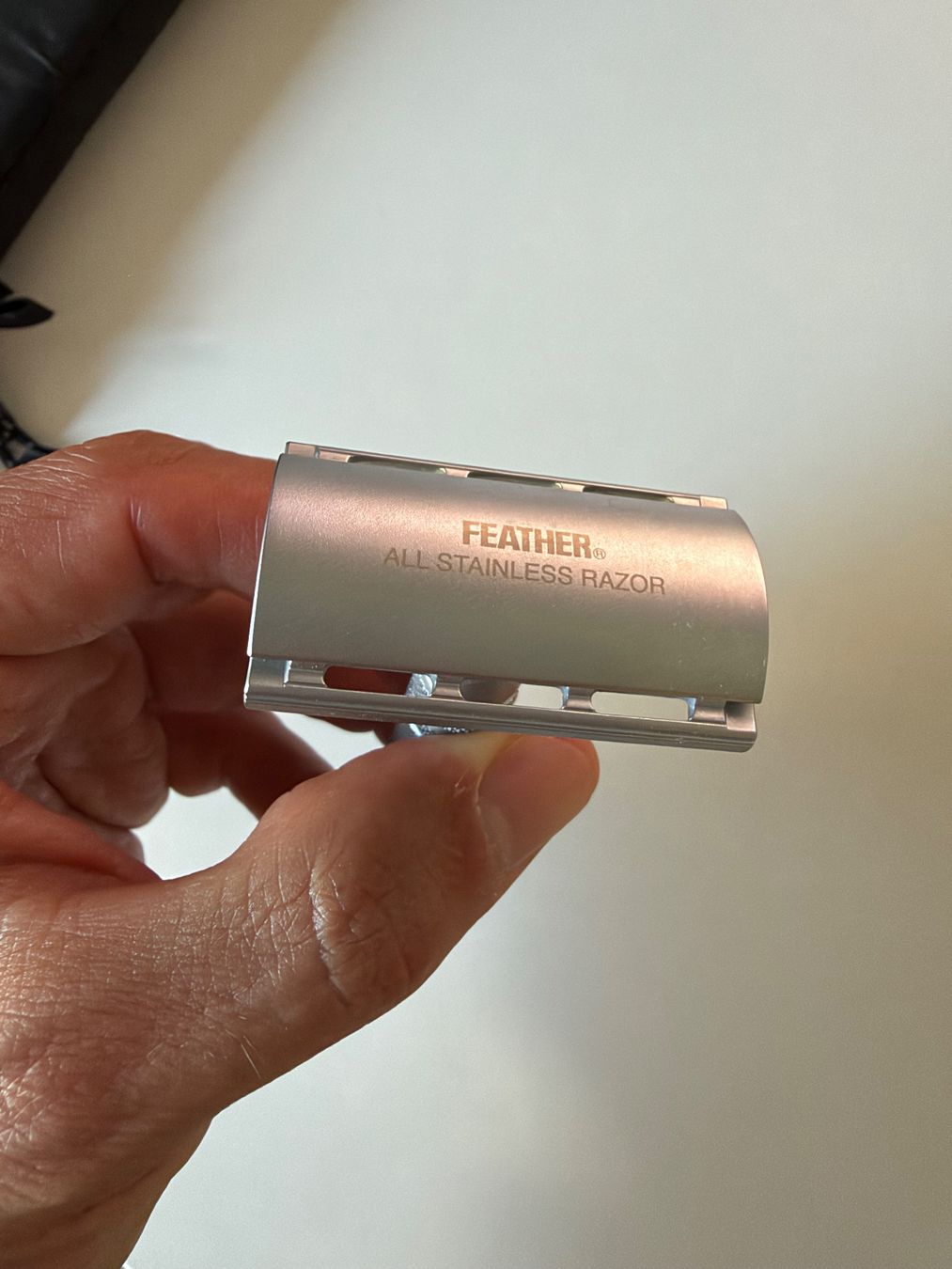 Rasoi & Lamette da barba: Feather AS-D2 Rasierhobel / Safety Razor – Usato da Thalwil venduto da vsa_vw9j
