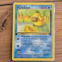 Psykokwak 1st edition Pokémon fossil psyduck