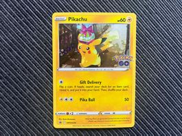 Pokemon GO Pikachu SWSH234 Promo near mint
