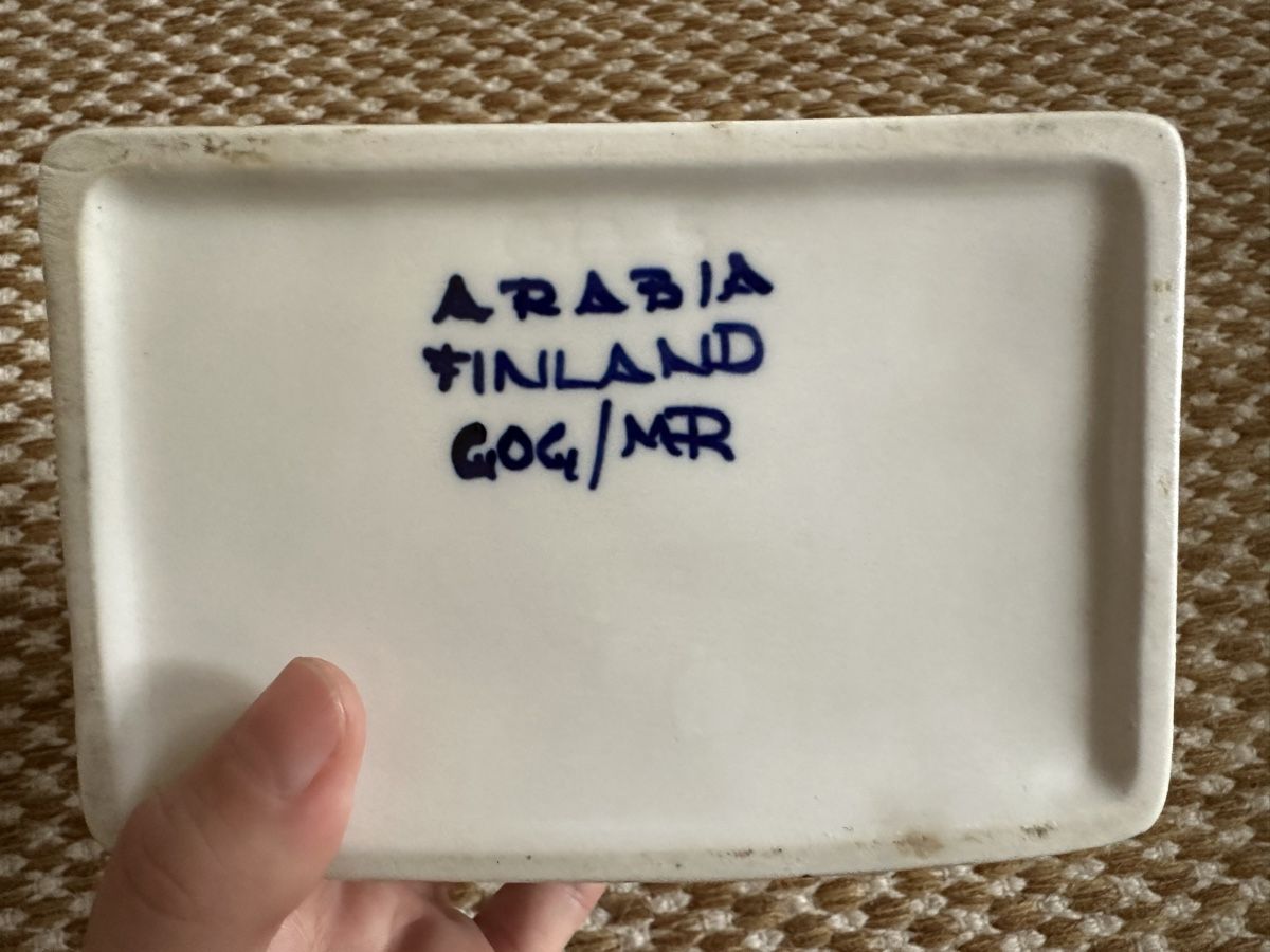 Zuckerdosen: ARABIA FINLAND Salzdose – Gebraucht aus Steffisburg von ThymusVulgaris 1