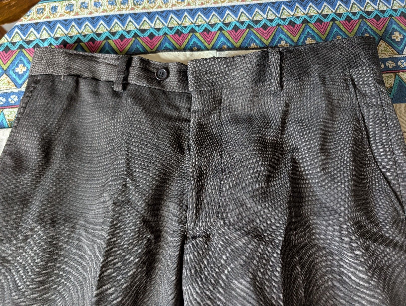 Hosen: Brown charcoal pants 48 - 100% wool - good condition – Gebraucht aus Zürich von jor_68rp 3
