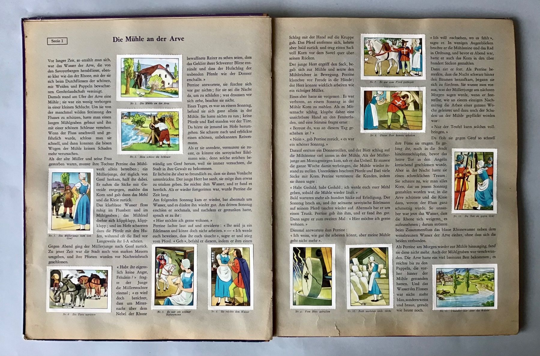 Bücher: Schöne Schweizer Sagen - Märchenbuch - Illustriert – Gebraucht aus Bubendorf von Alpenheidi 3