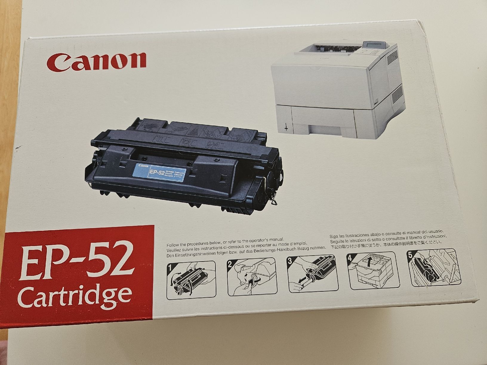 Canon Druckerpatronen & Toner: Canon EP52 Toner – Neu (gemäss Beschreibung) aus Pfäffikon ZH von Melibol