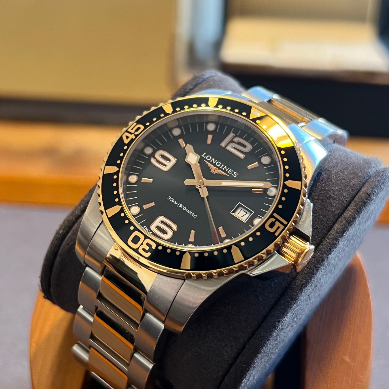 Longines Orologi: FLASH SALE Longines HydroConquest Quartz Date L3.740.3 – Usato da Carouge GE venduto da Watchaser 8